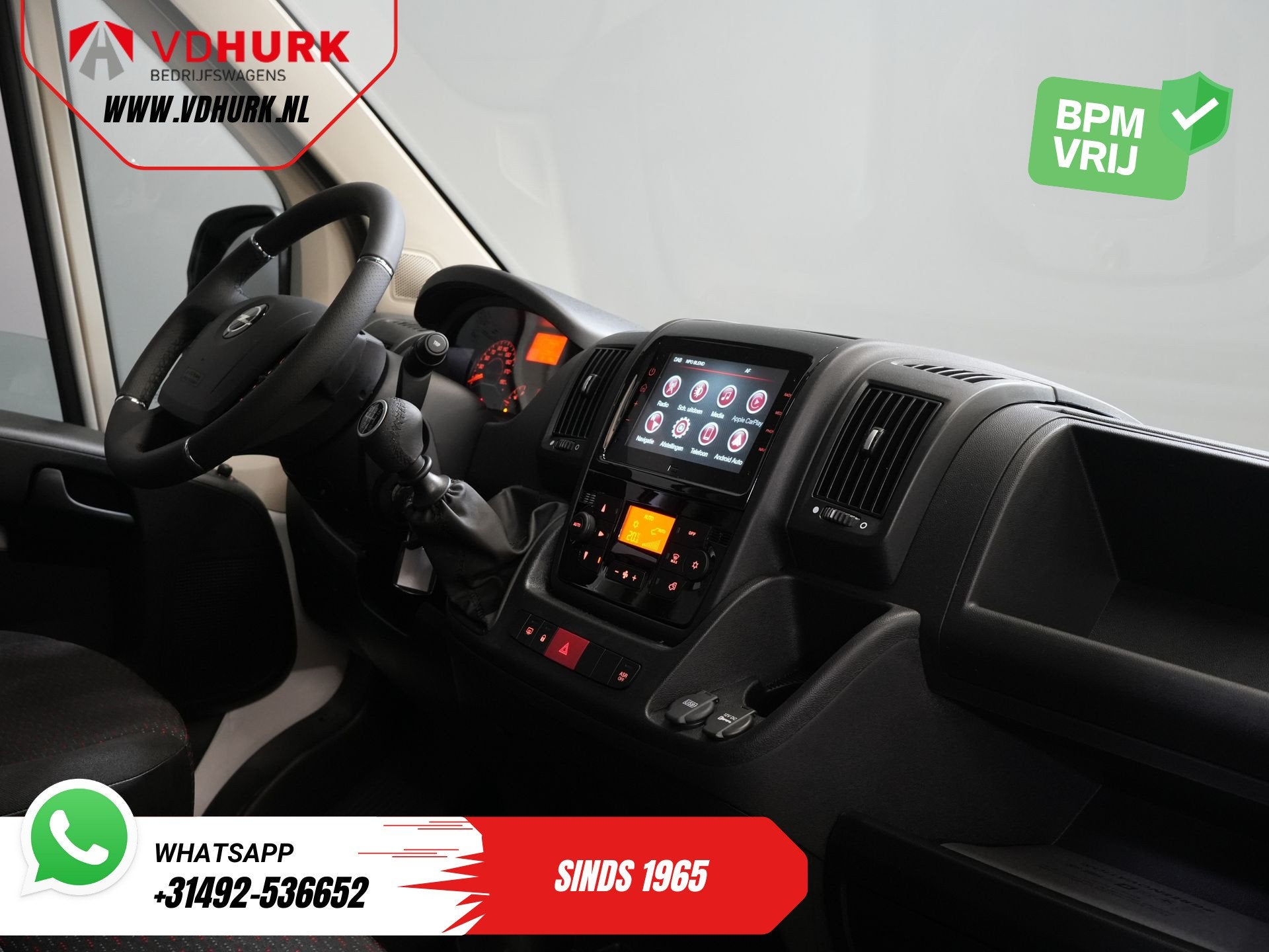 Opel Movano 2.2 140 pk L2H2 DEMO Betimmering/ Carplay/ 270Gr, Auto's, Bestelauto's, Voorwielaandrijving, Stof, Navigatiesysteem