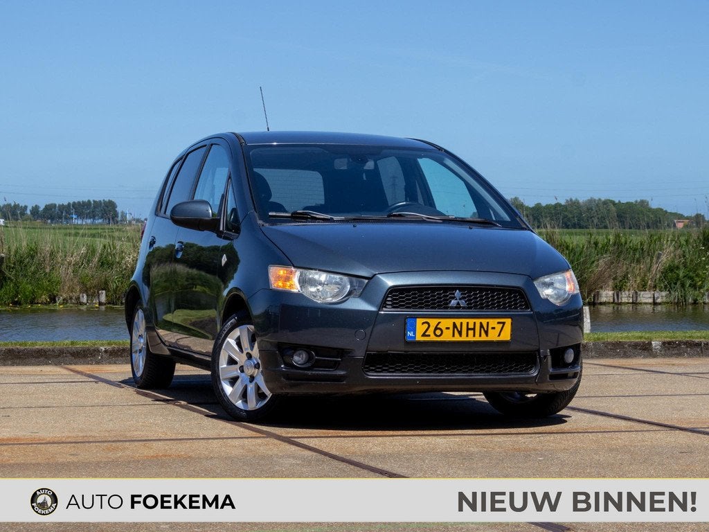 Mitsubishi Colt 1.3 Edition Two Airco Cruise control Goed on, Auto's, Mitsubishi, Voorwielaandrijving, Euro 5, Stof, Gebruikt