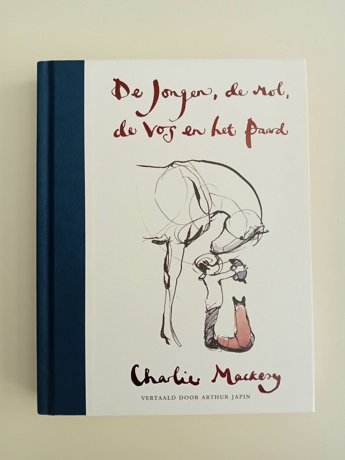 De jongen, de mol, de vos en het paard • Charlie Mackesy, Boeken, Ophalen of Verzenden, Zo goed als nieuw, Charlie Mackesy