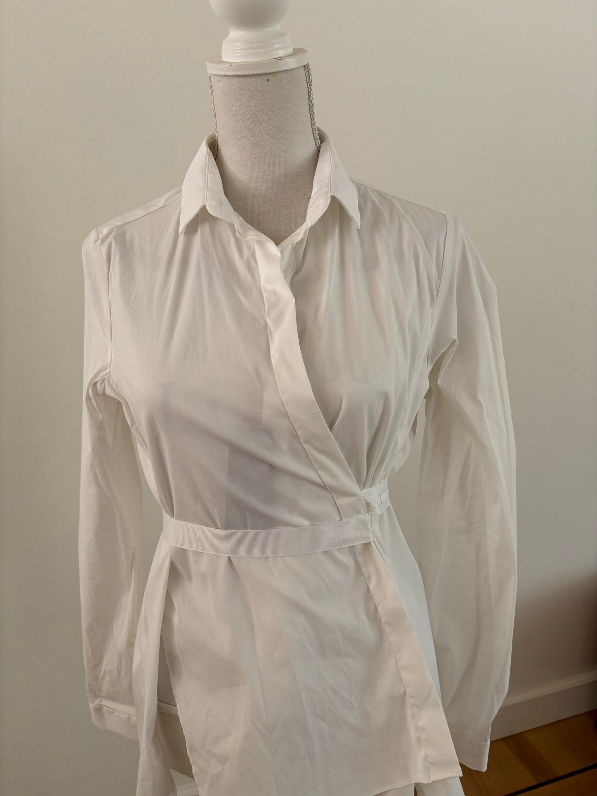 Scuderia Ferrari Witte Overhem- Nieuw met kaartjes, Verzenden, Nieuw, Maat 38/40 (M), Wit