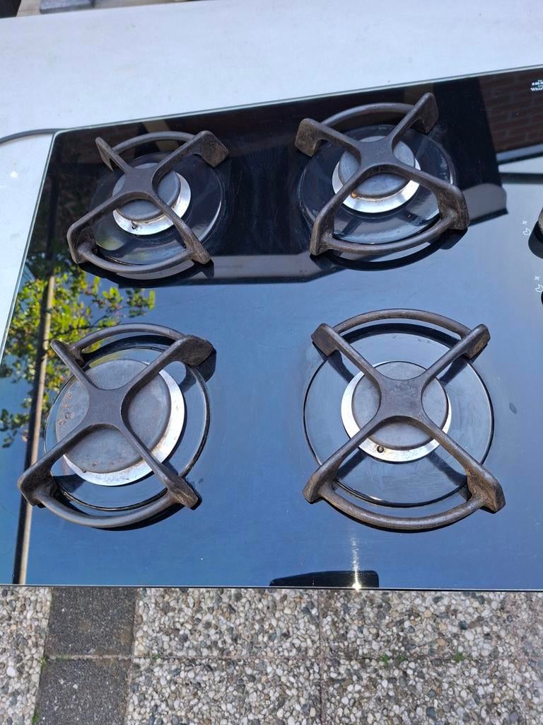 Gaskookplaat inbouw whirlpool, Ophalen, Inbouw, Gas, 4 kookzones