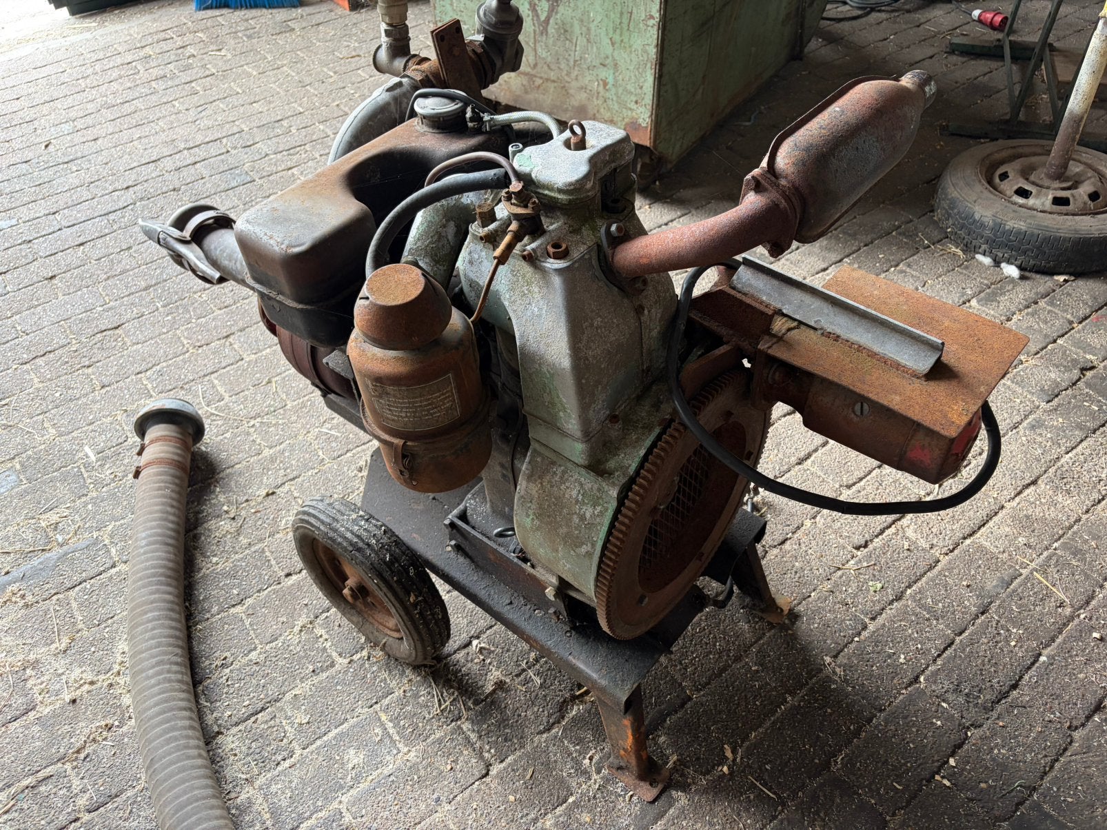 Waterpomp dieselmotor, Ophalen of Verzenden, Gebruikt, Beregeningspomp