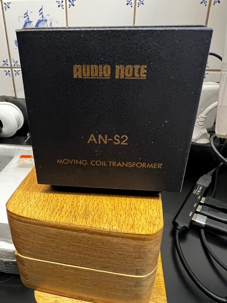 Audionote Moving coil transformator, Ophalen of Verzenden, Gebruikt, Platenspeler-onderdeel, Overige merken