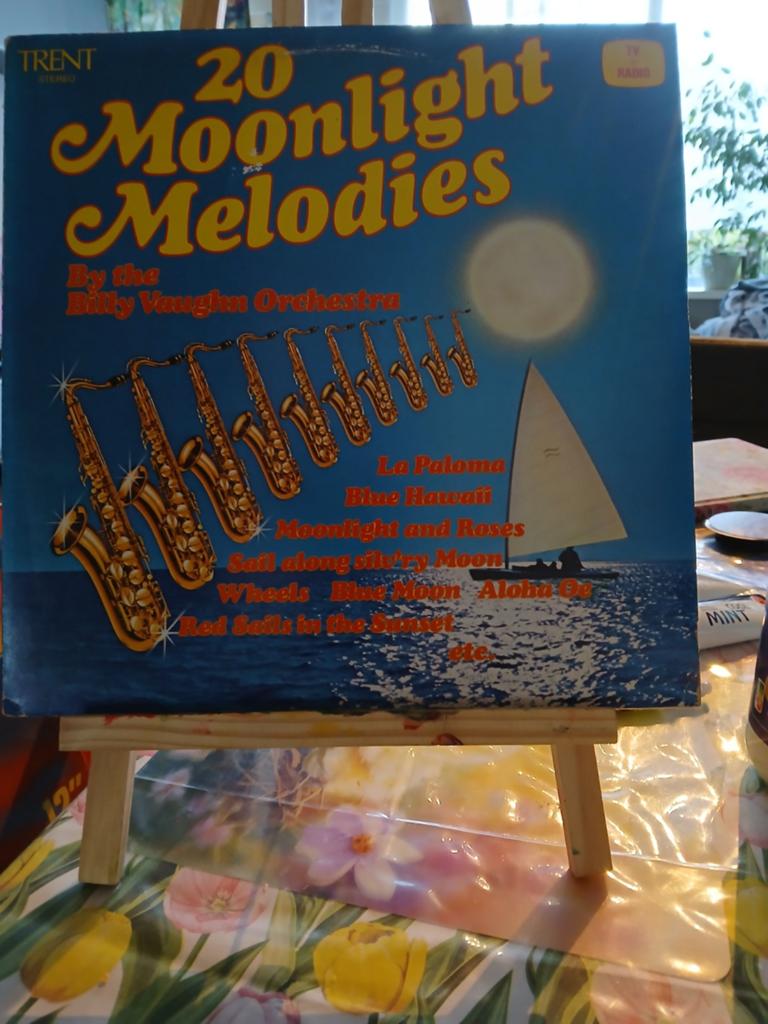 Billy Vaughn Orchestra - 20 Moonlight Melodies LP, Ophalen of Verzenden, 1970 - 1979, Gebruikt, 12 inch