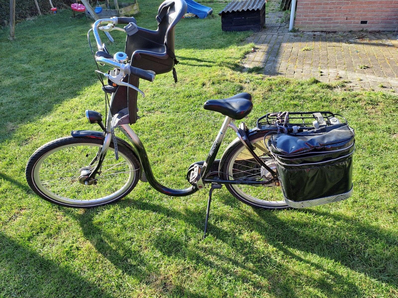elektrische mama fiets, Gebruikt, 0 zitjes, 50 tot 53 cm, Trommelrem