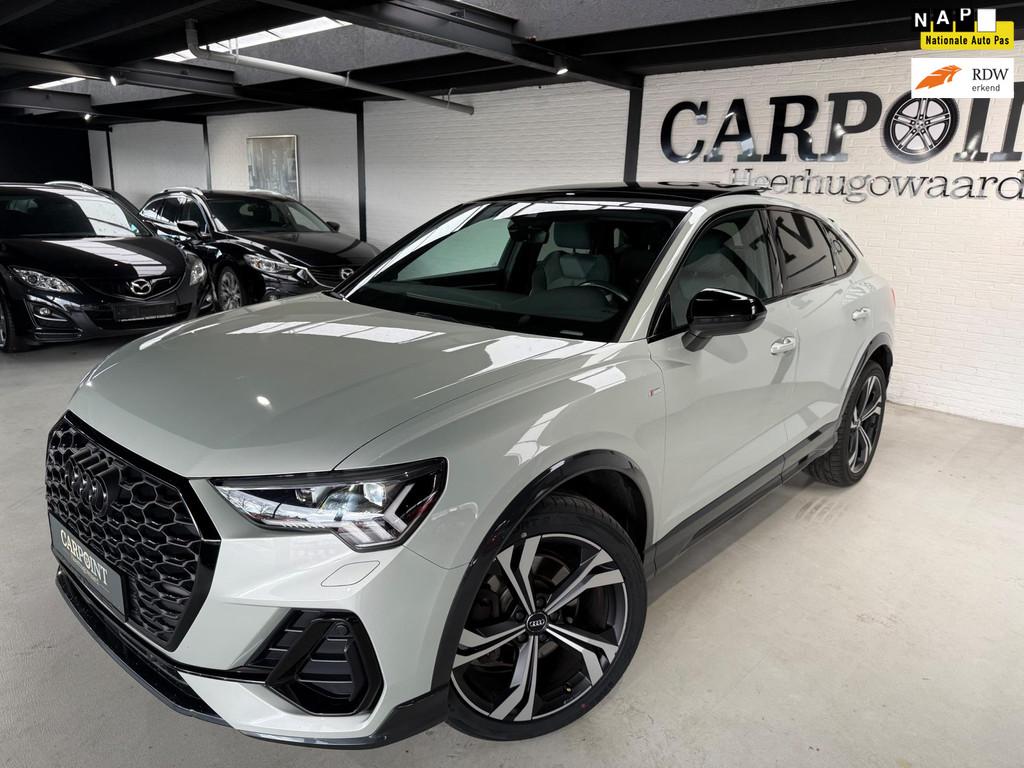 Audi Q3 Sportback 40 TFSI quattro S Edition 2020 3X S line P, Automaat, Gebruikt, 1984 cc, Bedrijf