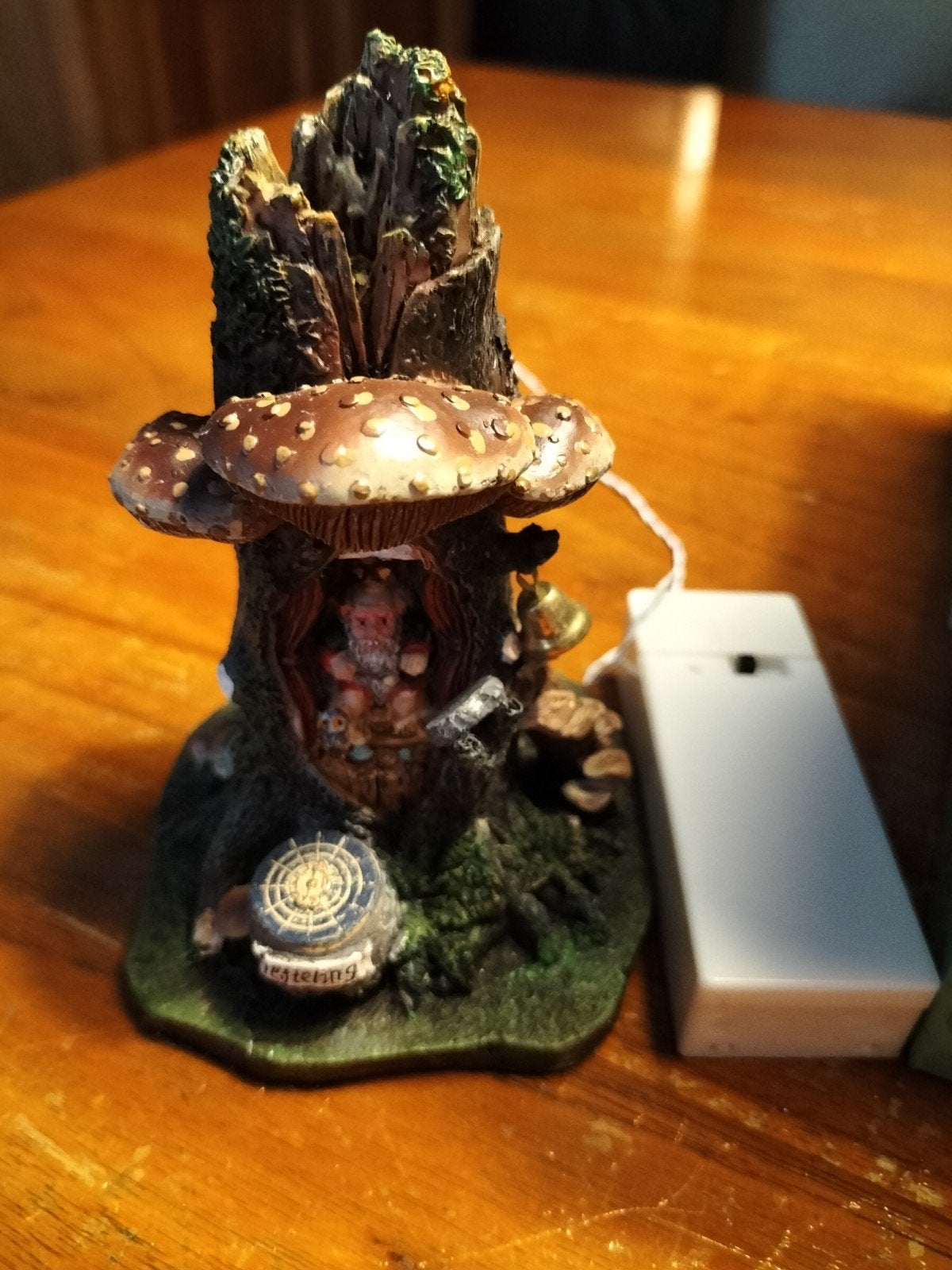 Efteling Trollenkoning met LED verlichting voor kerstdorp, Verzamelen, Ophalen, Zo goed als nieuw, Beeldje of Poppetje