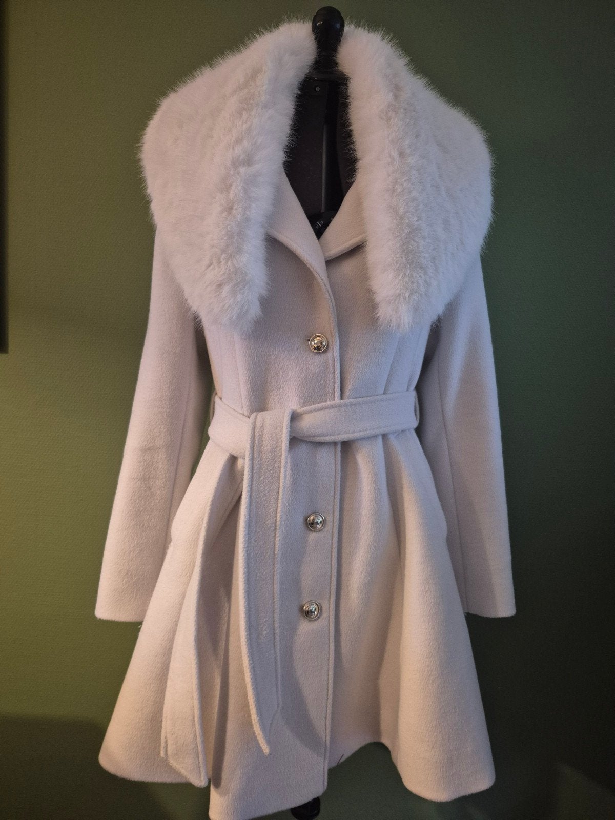 Guess winterjas, Kleding | Dames, Ophalen, Guess, Wit, Zo goed als nieuw