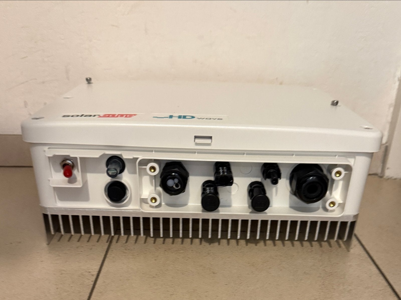 Bieden! SolarEdge SE5000H HD Wave Omvormer zgan, Ophalen of Verzenden, Zo goed als nieuw, Overige typen, 200 wattpiek of meer