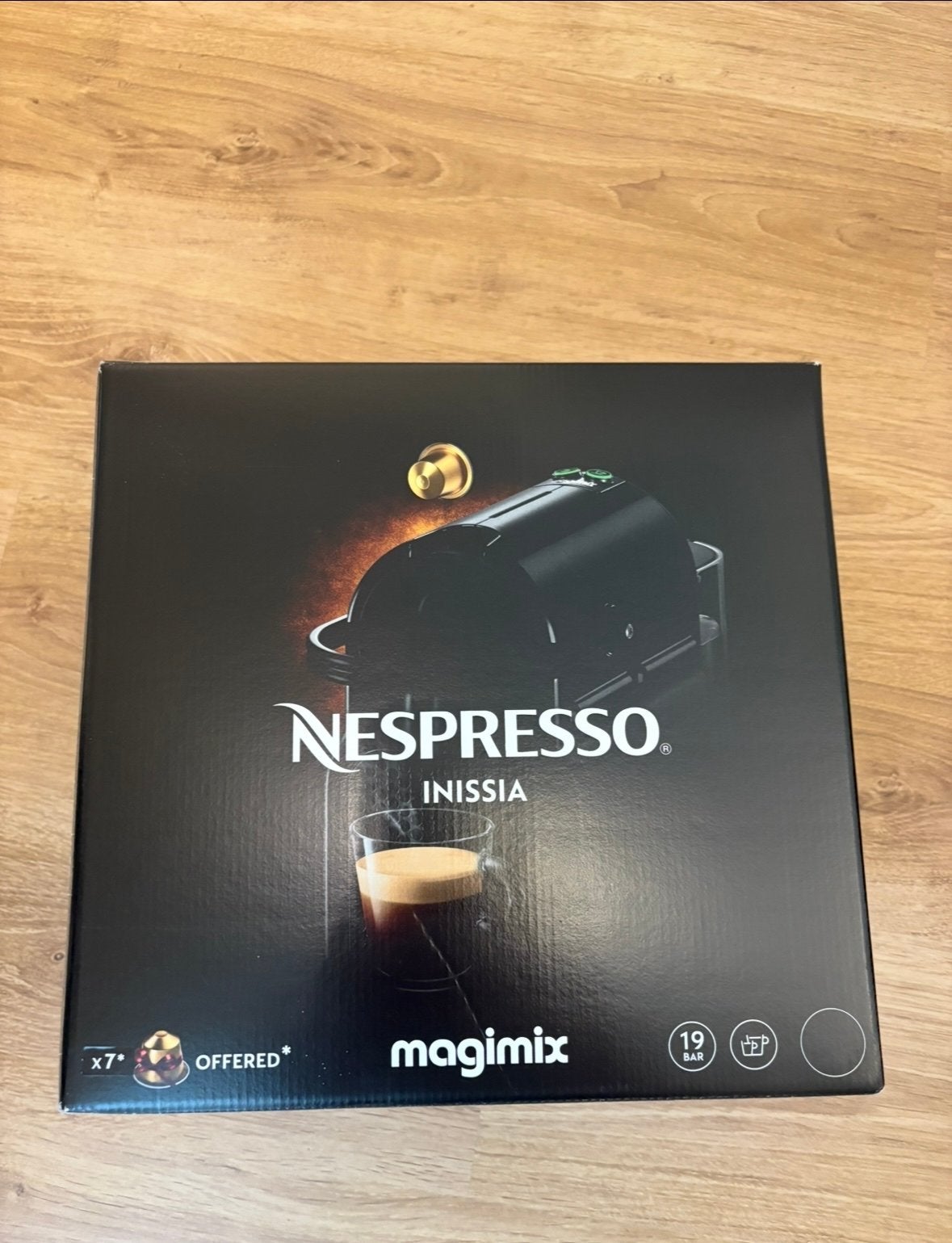 Nespresso Inissia Magimix - Compacte en snelle espressomachi, Witgoed en Apparatuur, Koffiezetapparaten, Ophalen, Espresso apparaat