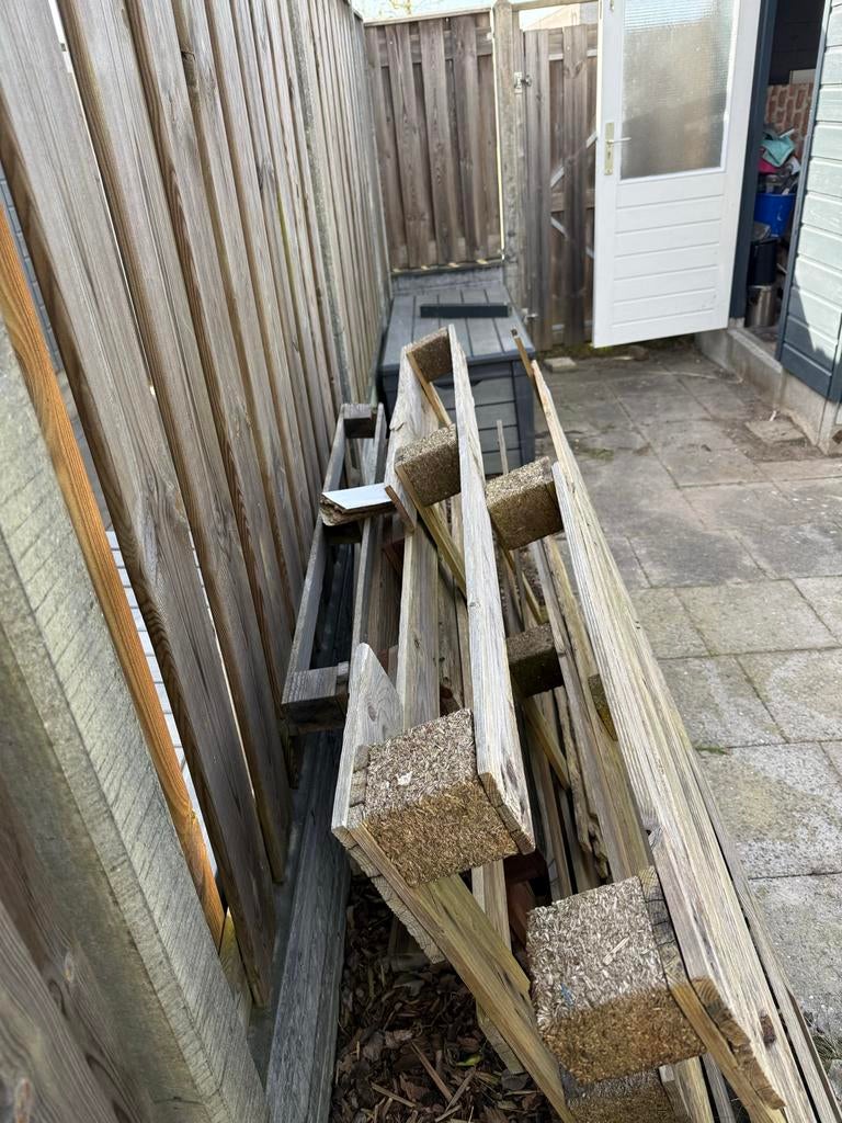 Gratis Houten pallets, Tuin en Terras, Palen, Balken en Planken, Ophalen of Verzenden, Gebruikt, 180 tot 250 cm, Overige typen