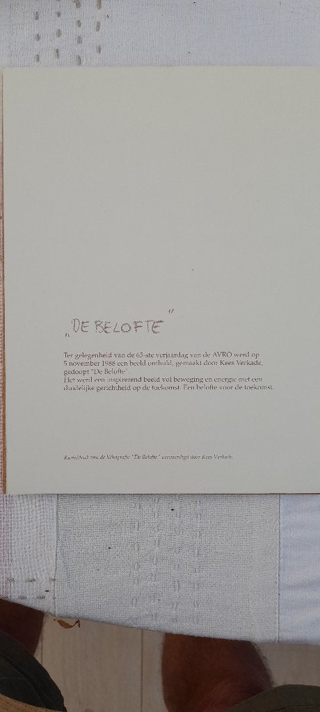 moderne kunst , kunstenaar Kees Verkade ,, Antiek en Kunst, Kunst | Schilderijen | Modern, Verzenden