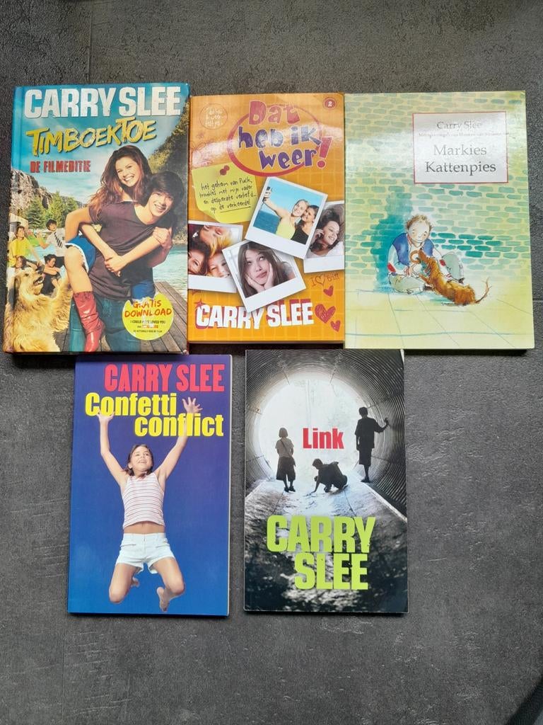 Carry Slee Boekenpakket - 4 Jeugdboeken, Ophalen of Verzenden, Gelezen, Carry Slee, Fictie