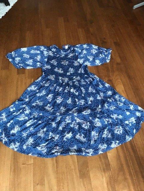 Vintage Franse Chacok jurk, 36/38, blauw, Blauw, Ophalen of Verzenden, Zo goed als nieuw, Boven de knie