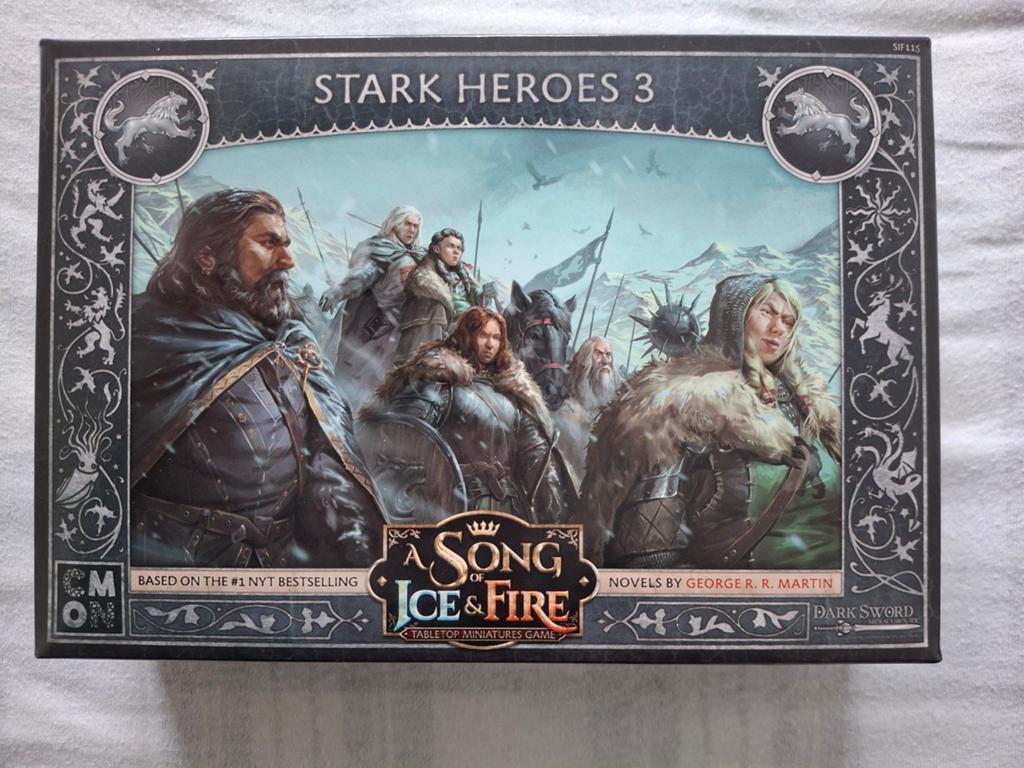 A Song of Ice & Fire: Stark Heroes 3, Figuurtje(s), Ophalen of Verzenden, Geverfd, Nieuw