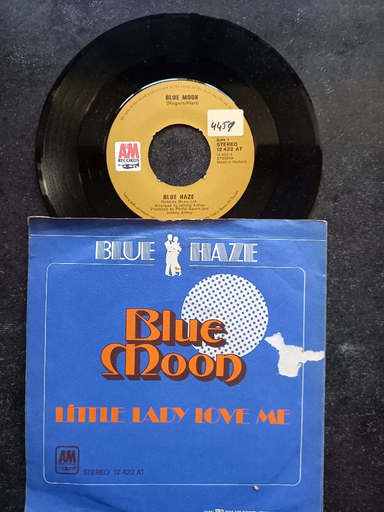 Blue Haze - Blue Moon 1972, Gebruikt, 7 inch, Ophalen of Verzenden, Pop
