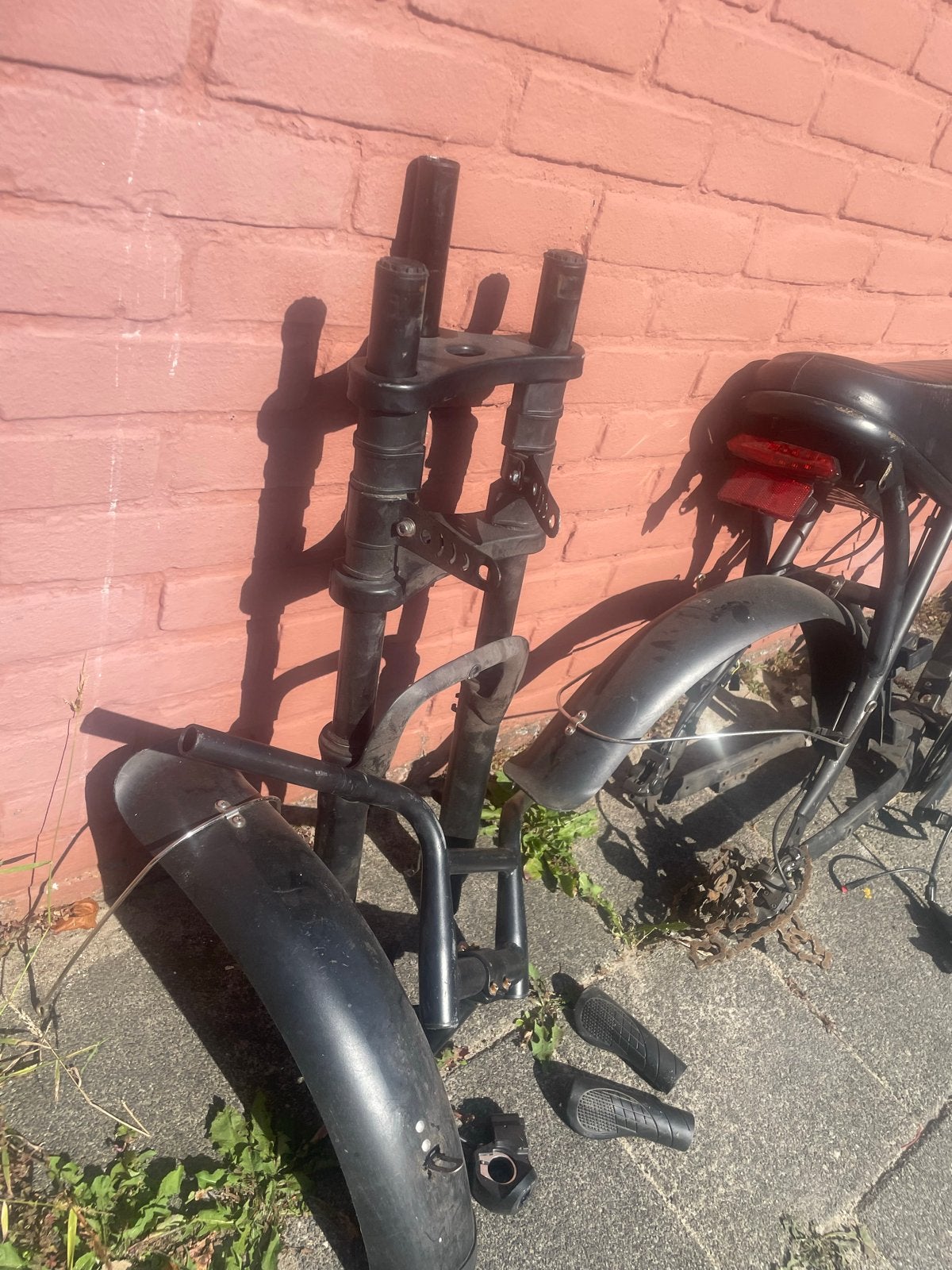 Fatbike Ouxi V8 onderdelen - Mooie prijs!, Ophalen of Verzenden, Gebruikt, Fatbike, Overige typen