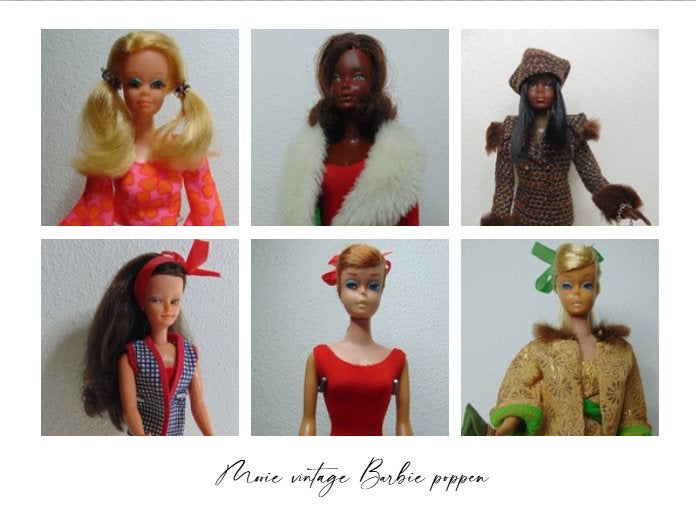 Mooie Barbie vintage poppen, Ophalen of Verzenden, Gebruikt, Pop