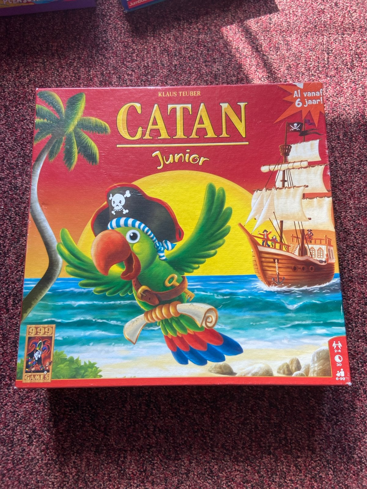 Catan Junior - Het populaire bordspel voor jonge piraten, Hobby en Vrije tijd, Gezelschapsspellen | Bordspellen, Drie of vier spelers