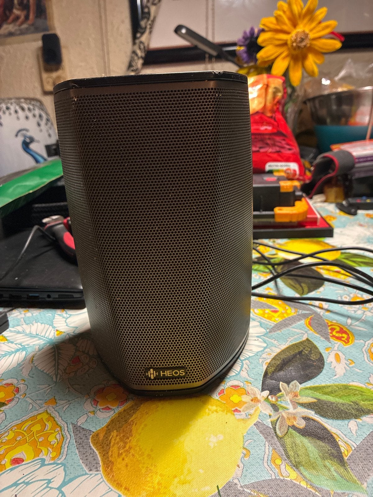 Denon HEOS 1 Go Pack Draagbare Speaker met Oplaadstation, Overige merken, Gebruikt, Ophalen of Verzenden, Draagbare speaker