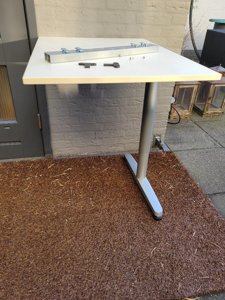 Verlengstuk hoek-bureau GALANT IKEA, Huis en Inrichting, Bureaus, Ophalen, 60 cm, In hoogte verstelbaar, Zo goed als nieuw