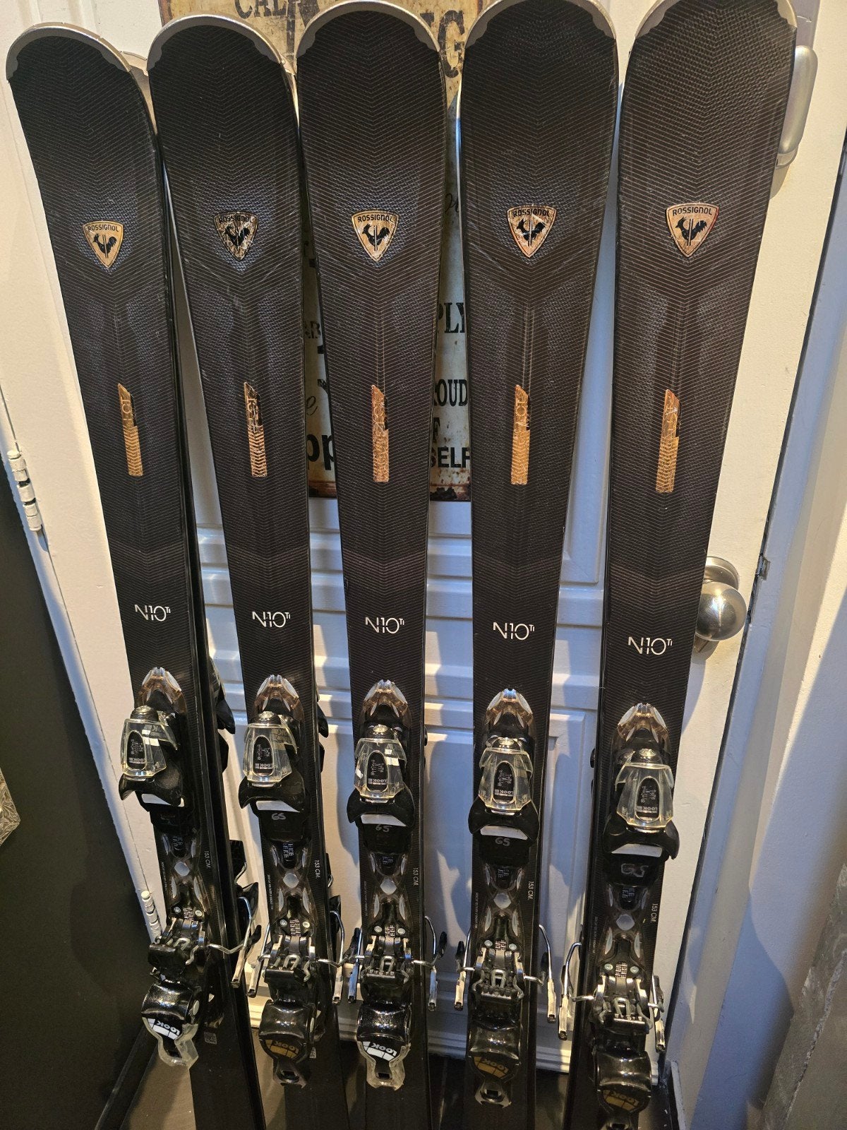 153cm ROSSIGNOL NOVA 10TI LCT DAMES, 140 tot 160 cm, Rossignol, Ophalen of Verzenden, Zo goed als nieuw