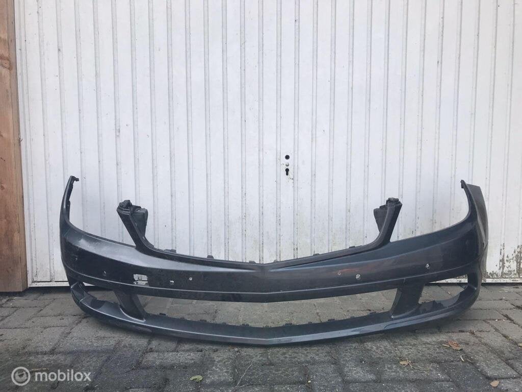 Mercedes C-klasse W204 S204 Bumper, Auto-onderdelen, Gebruikt, Voor, Mercedes-Benz, Ophalen of Verzenden
