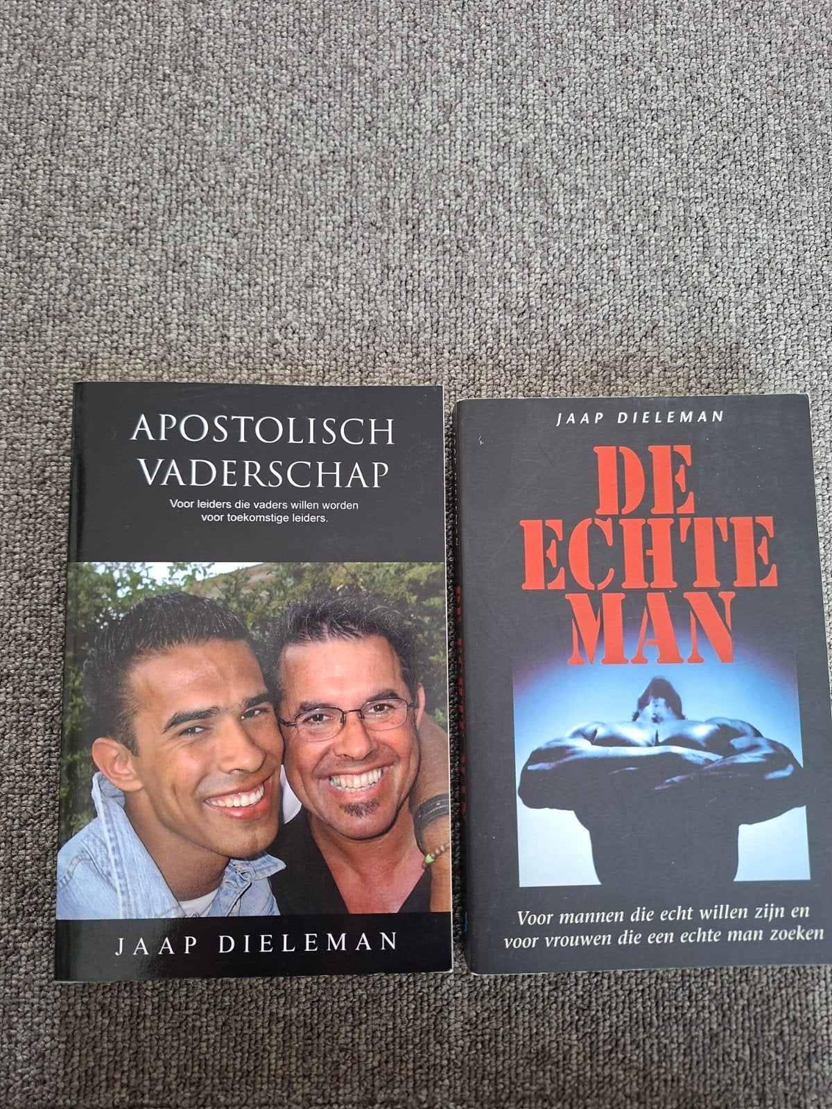 2x  Boek Jaap Dieleman: Apostolisch Vaderschap & De Echte Ma, Ophalen of Verzenden, Zo goed als nieuw, Jaap Dieleman, Christendom | Protestants