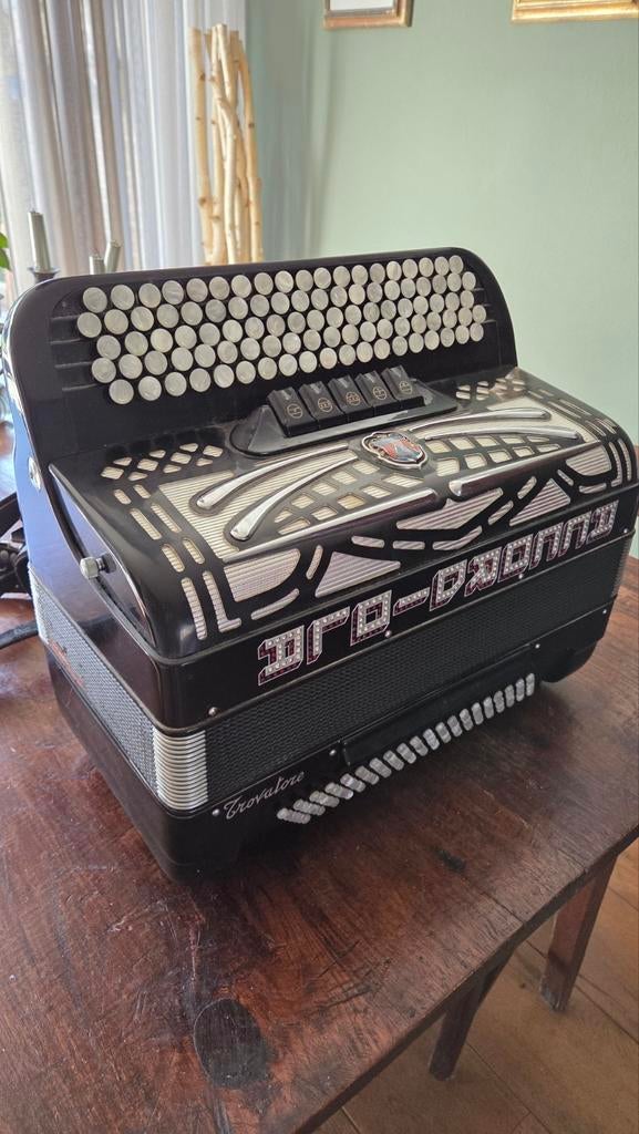 Accordiola Trovatore accordeon, Muziek en Instrumenten, Ophalen of Verzenden, Gebruikt, 120-bas, Accordiola