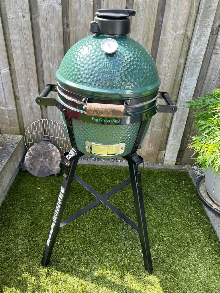 Big Green Egg Minimax - Complete upgrade met accessoires, Tuin en Terras, Ophalen, Zo goed als nieuw, Met accessoires