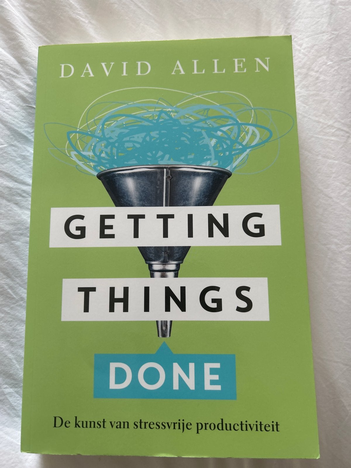 Getting Things Done - David Allen (Nederlandse editie), Ophalen of Verzenden, Zo goed als nieuw