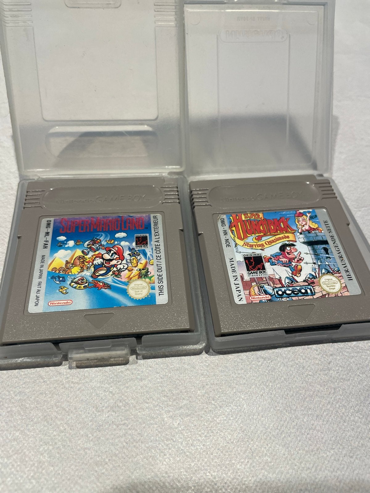 Game Boy Spellen: Super Mario Land & Super Hunchback, Verzenden, Gebruikt, Platform