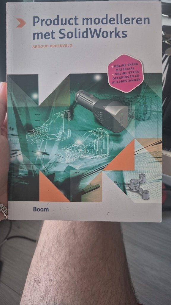 Product modelleren met SolidWorks, Ophalen, Zo goed als nieuw, Werktuigbouwkunde, Boom