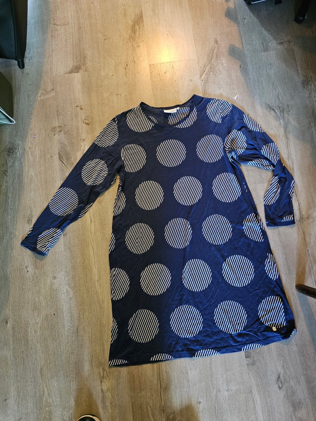 Pastunette winter nachtjapon met stippenpatroon, maat 46, Pastunette, Ophalen of Verzenden, Zo goed als nieuw, Maat 46/48 (XL) of groter