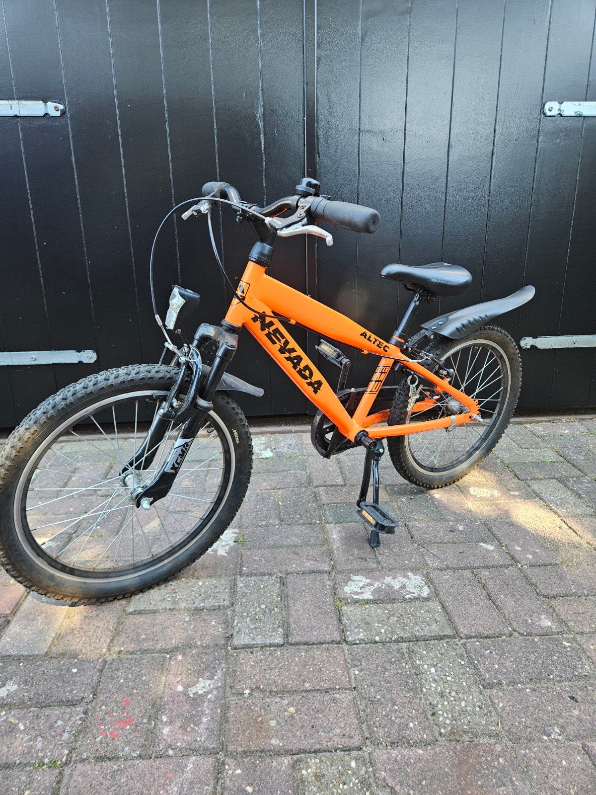 kinderfiets crossfiets, Fietsen en Brommers, Fietsen | Jongens, Ophalen of Verzenden, Zo goed als nieuw, 20 inch