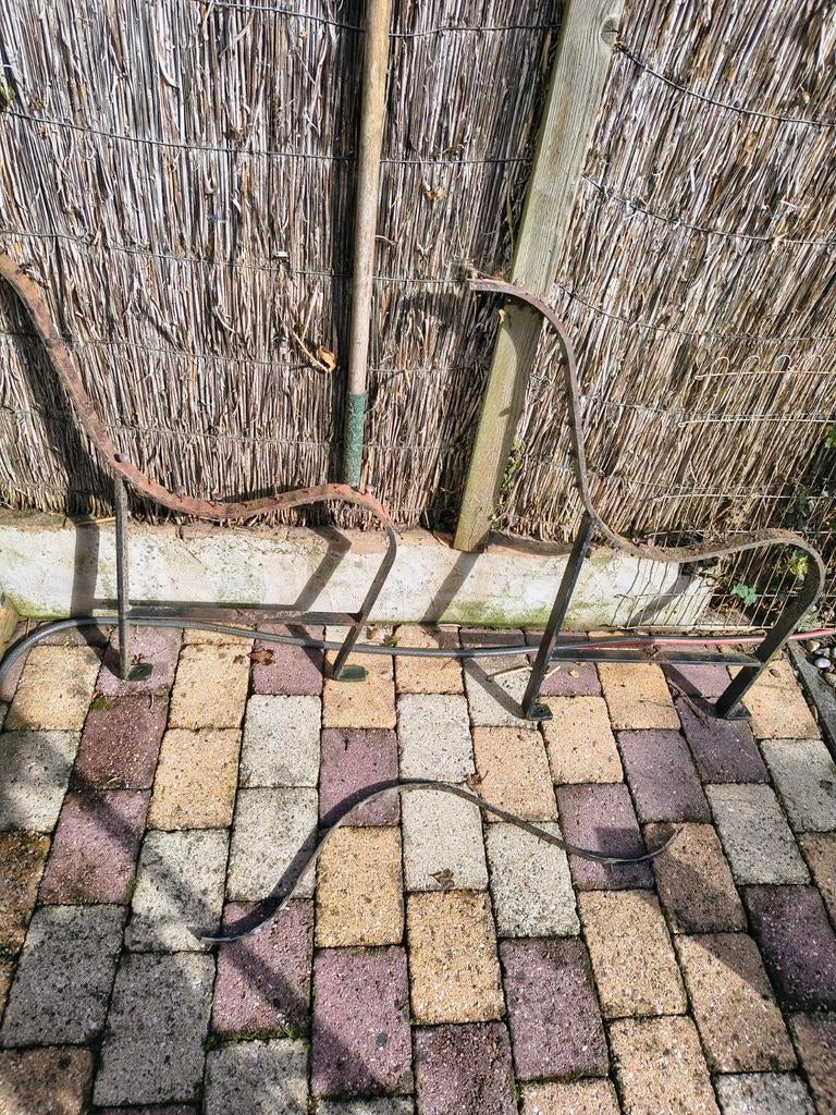 Tuinbank onderstel zwaar, Tuin en Terras, Ophalen