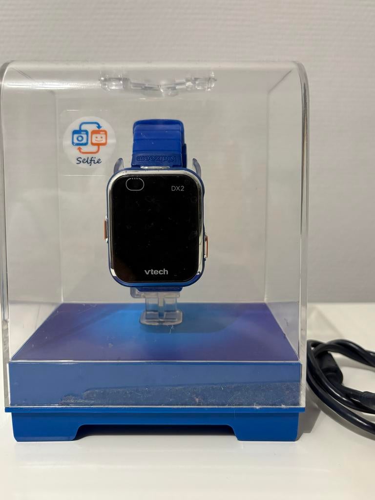 Vtech KidiZoom DX2 Smartwatch Blauw met originele kabel, Ophalen of Verzenden, Gebruikt, Blauw, Jongen of Meisje