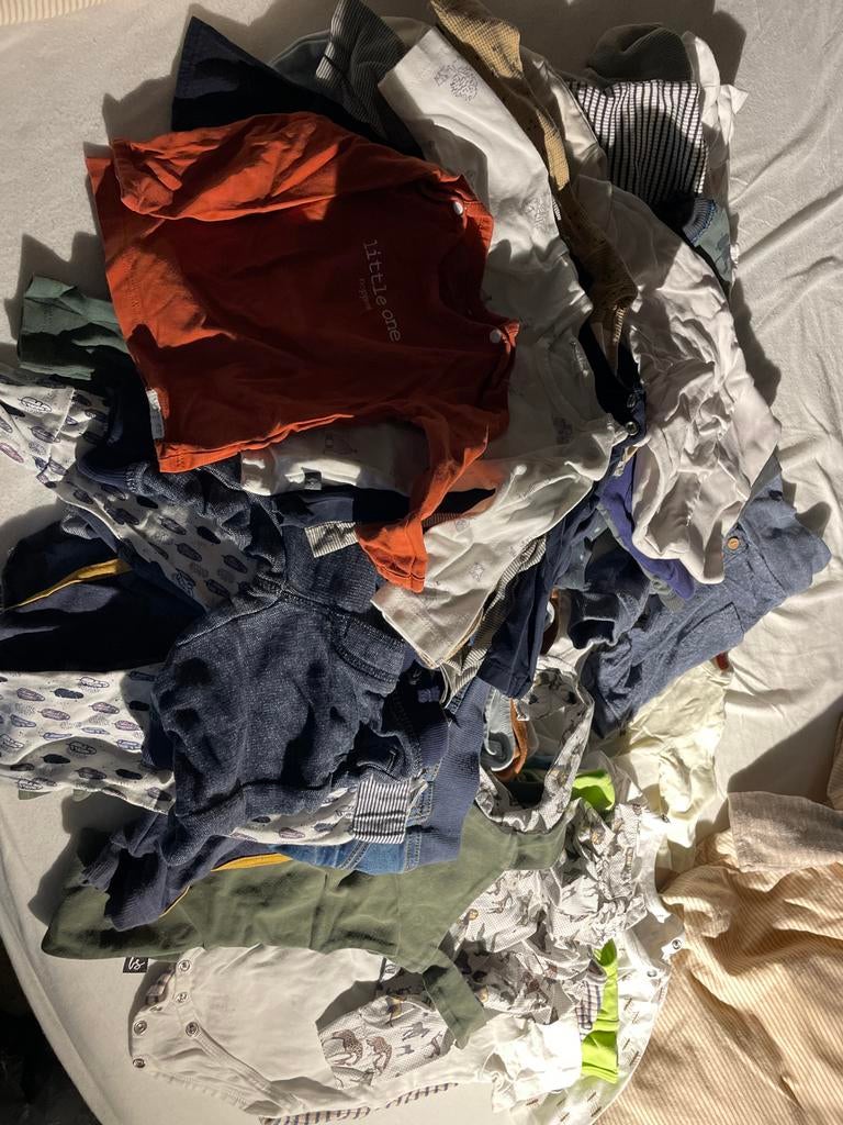 Pakket 2 Babykleding groot pakket maat 62, Ophalen of Verzenden, Gebruikt