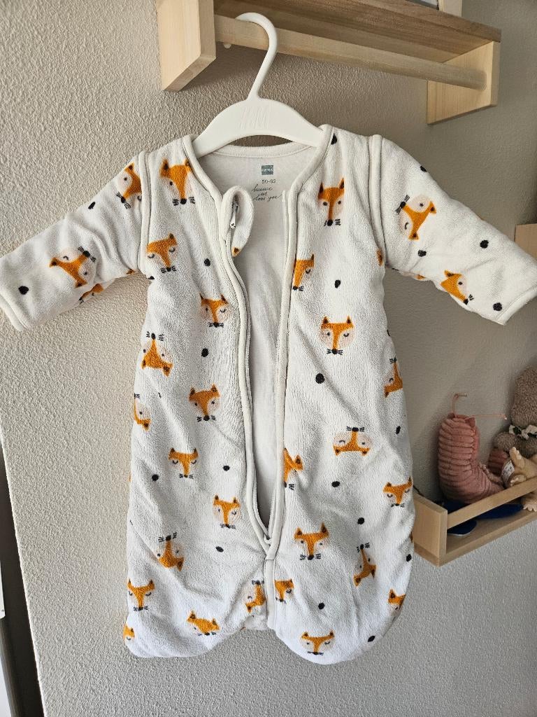 Hema slaapzak winter 50-62, Kinderen en Baby's, Dekens, Slaapzakjes en Inbakerproducten, Ophalen of Verzenden, Gebruikt, Minder dan 70 cm