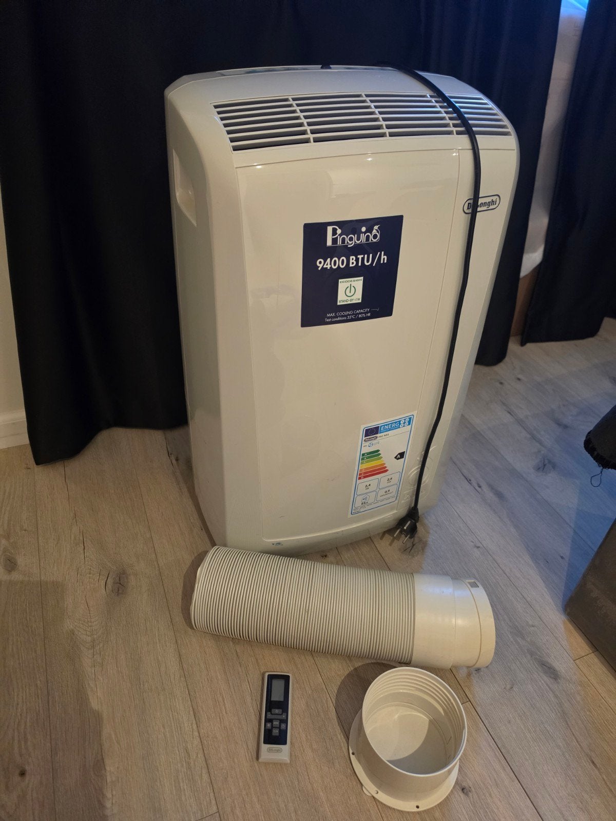 De'Longhi Pinguino PAC N81 Mobiele Airco - Energieklasse A, Ophalen, Timer, 3 snelheden of meer, Zo goed als nieuw