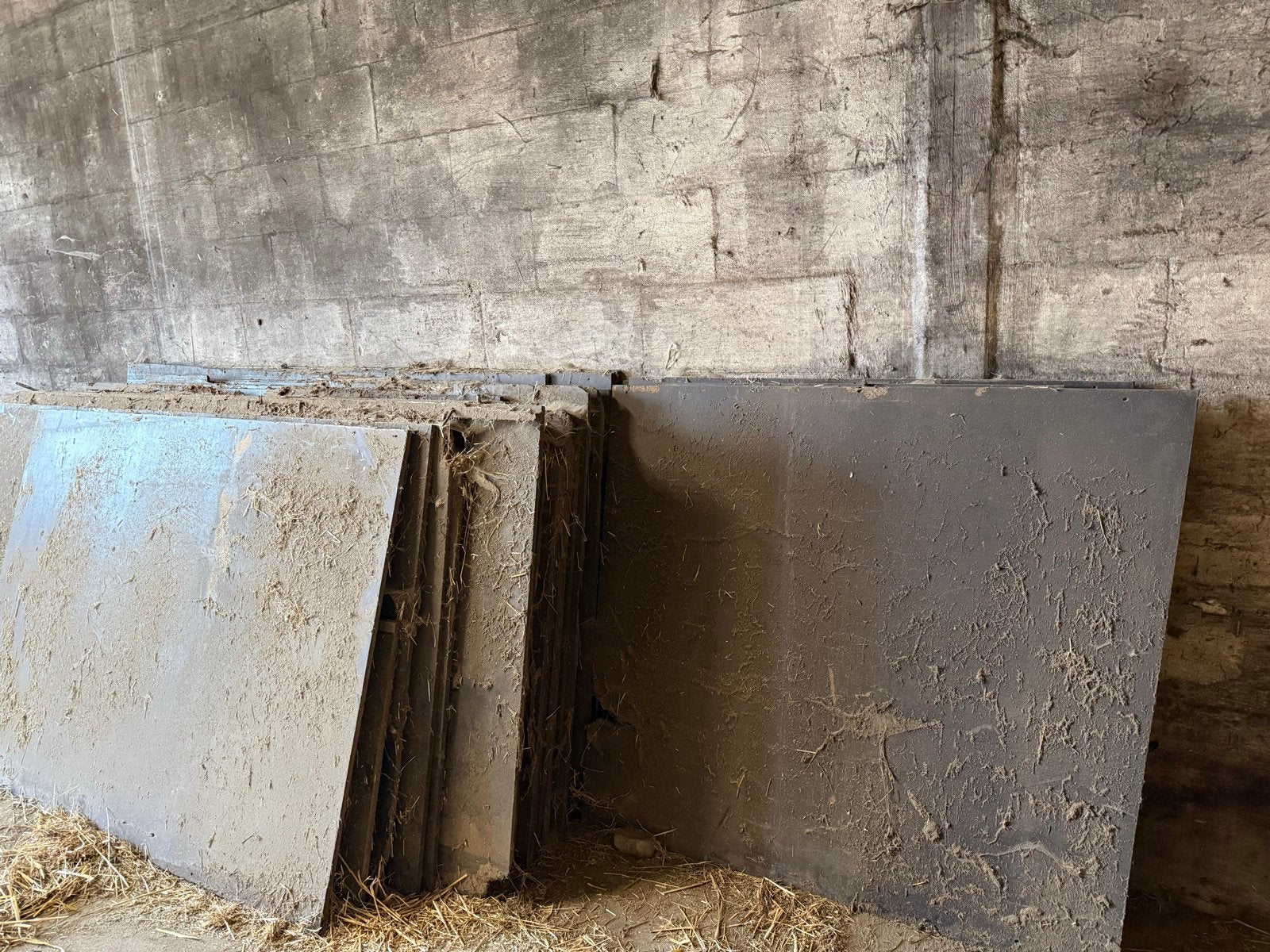 Gebruikte houten platen, Doe-het-zelf en Verbouw, Ophalen, Gebruikt, Betonplex, 20 tot 50 mm