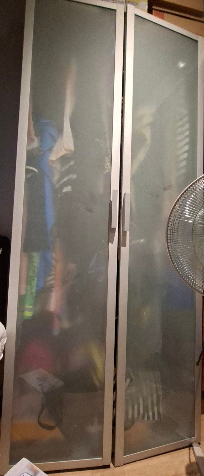 2x IKEA kast deuren met matglas, Ophalen, Gebruikt, 200 cm of meer, 50 tot 100 cm