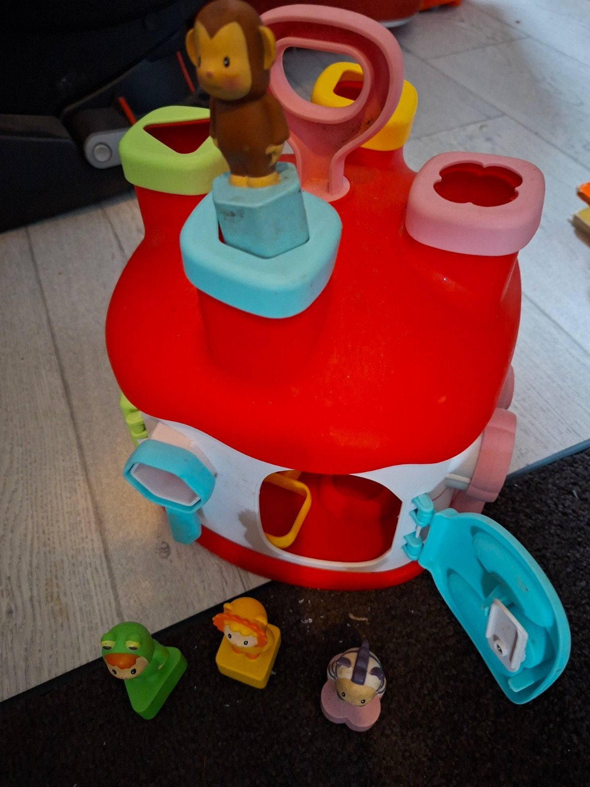 Cotoons Smoby Vormenstoof met dierenfiguren en sleutels, Kinderen en Baby's, Ophalen of Verzenden, Gebruikt, Jongen of Meisje