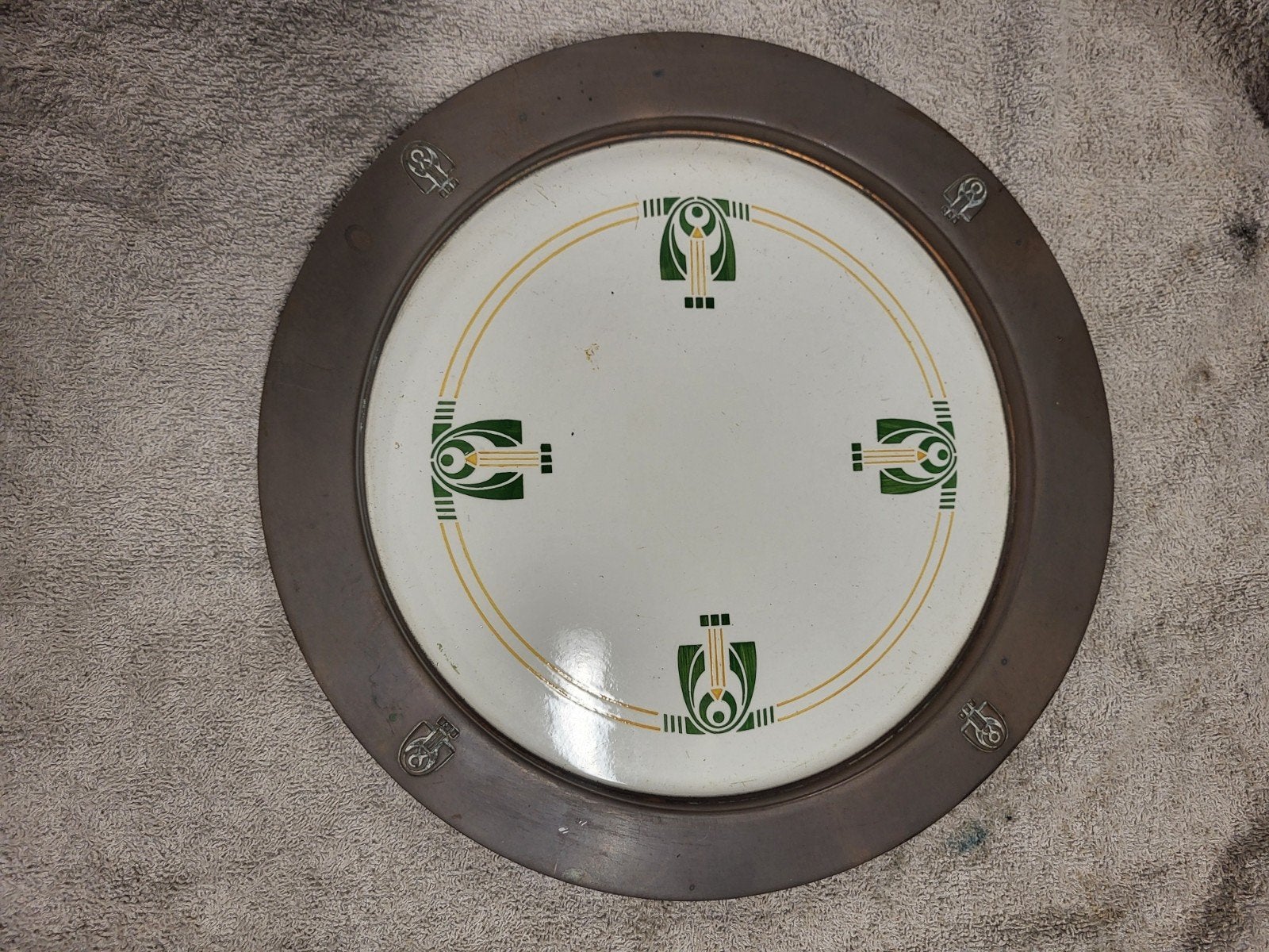 Schaal art/ deco, Antiek en Kunst, Antiek | Schalen, Ophalen of Verzenden
