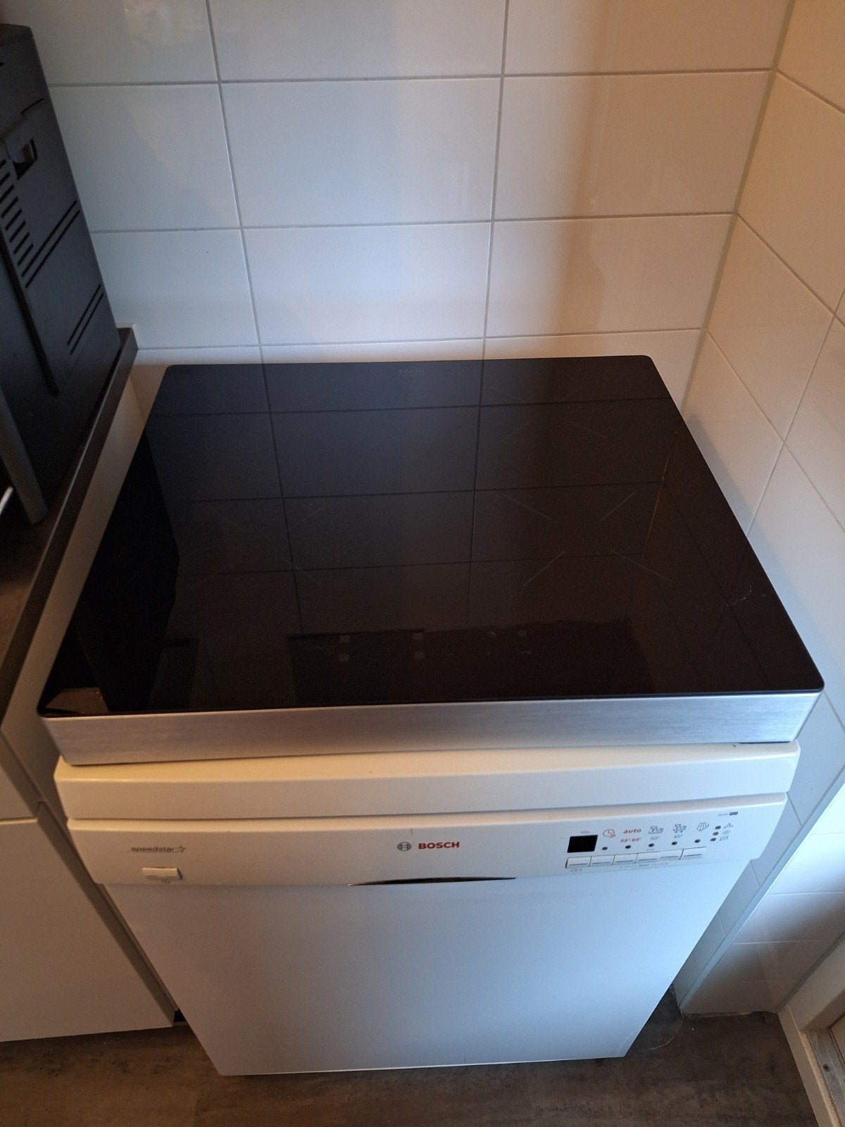 Bosch vaatwasser en ETNA inductie kookplaat (samen/apart), Ophalen, Gebruikt, 60 cm of meer, Vrijstaand