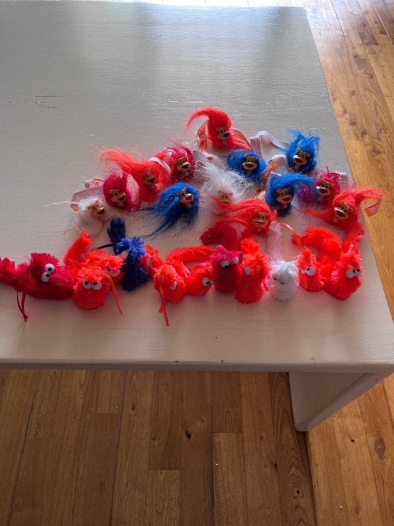 Wuppies en leeuwtjes, Gebruikt, Overige typen, Ophalen of Verzenden, Meerkleurig
