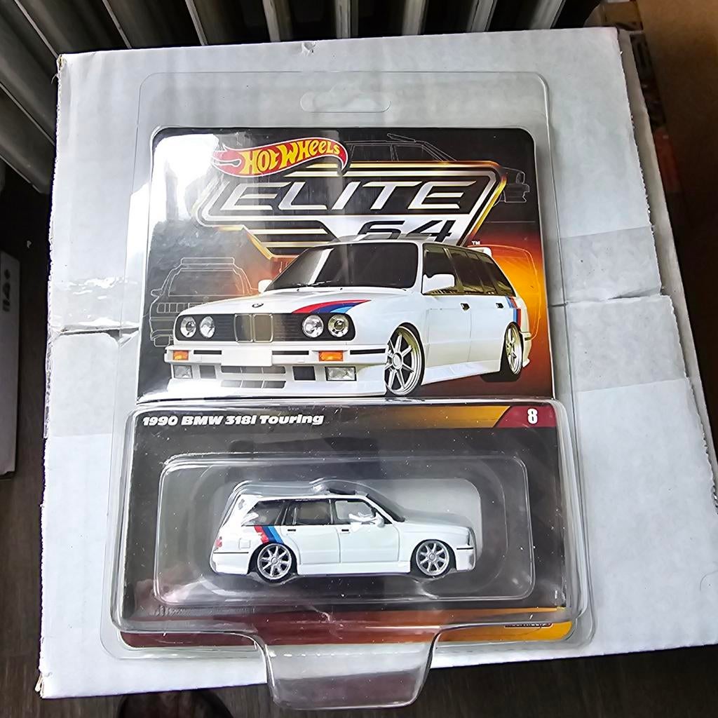 Hot Wheels Elite 64 1990 BMW 318i Touring, Nieuw, Ophalen of Verzenden, Mattel, Mattel, Inc. 636 Girard Avenue, East Aurora, NY 14052, USA
