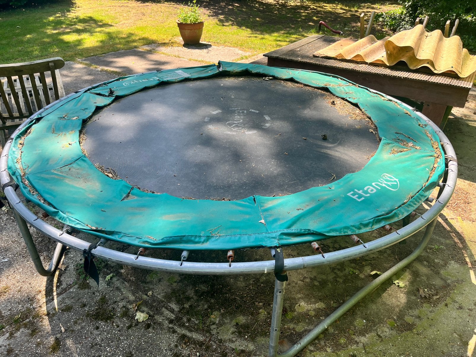 Trampoline, Ophalen of Verzenden, Gebruikt