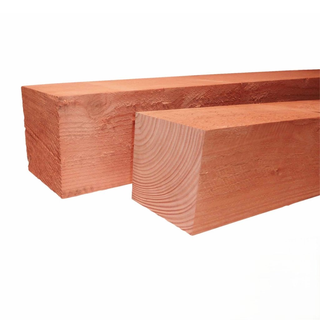 Palen, Douglas fijn bezaagd 100/120/150/200mm - Vanaf €22,05, Tuin en Terras, Palen, Balken en Planken, Ophalen, Nieuw, 250 cm of meer