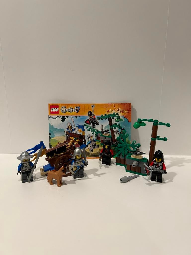 Lego Castle 70400: Bosjesoverval - Complete set met instruct, Lego, Ophalen of Verzenden, Zo goed als nieuw, Compleet